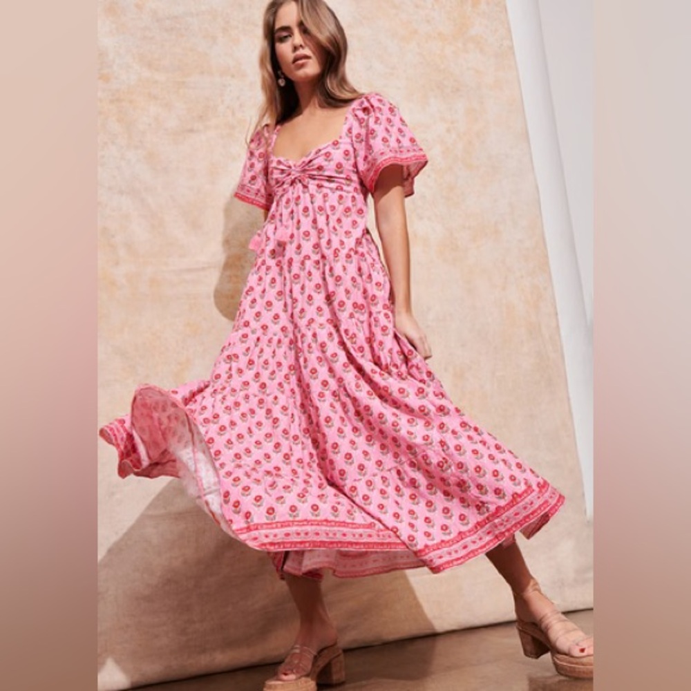 NWT SAYLOR ADEENA FLORAL MAXI DRESS SIZE SMALL